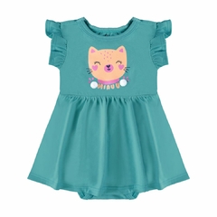 1000116342-00297 VESTIDO BODY MALWEE KIDS VERDE na internet