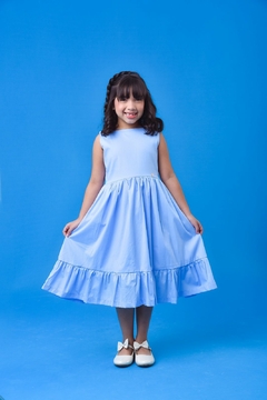 1060-2 VESTIDO LALOOK AMELIA AZUL BB