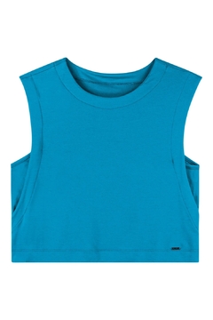 183217-6366 REGATA MARIALICIA MUSCLE TEE AZUL - comprar online