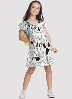 46392-Q7581P VESTIDO ALAKAZOO FRIENDS