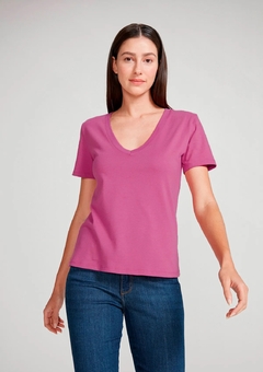 4EZ9KQBEN BLUSA HERING SLIM ROSA