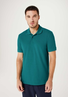 N3A7WHUEN CAMISA POLO HERING VERDE