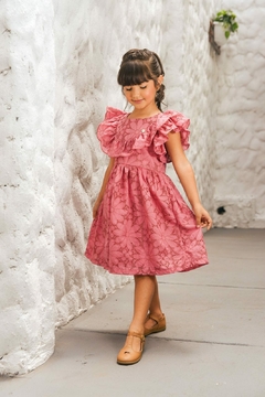 1078-5 VESTIDO AMORA LAISE ROSE