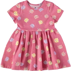 1000120338-DJ09B VESTIDO MALWEE KIDS ROSA CLARO