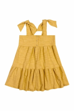 173458-3567 VESTIDO COLORITTA FLAME AMARELO - comprar online