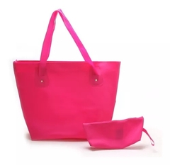 20180-5 BOLSA DE PRAIA DE SILICONE PINK