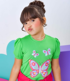 202584-1 BLUSA NANY KIDS VERDE