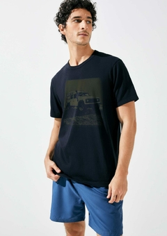 4F8713PEN CAMISETA HERING ESTAMPADA PRETO