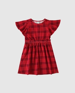 1000118959-DH97A VESTIDO MALWEE KIDS XADREZ - comprar online