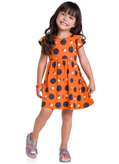 112057-3449 VESTIDO KYLY LARANJA