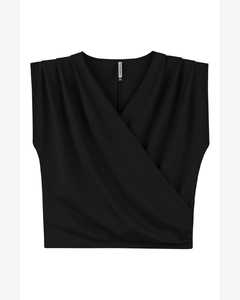 183040-7001 BLUSA MARIALICIA MUSCLE TEE PRETO - comprar online