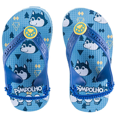 0073950C CHINELO PRAIANA PIMPOLHO AZUL/LOBO