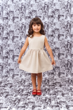 1054-6 VESTIDO LALOOK TAL FILHA CRU