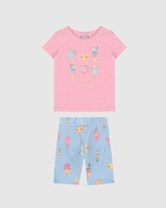 1000124299-02183 CONJUNTO MALWEE KIDS ROSA - comprar online