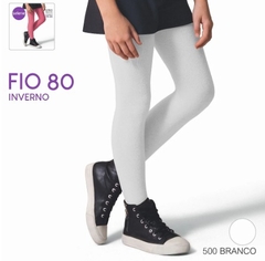 9555002 MEIA CALCA SELENE FIO 80 INVERNO BRANCO