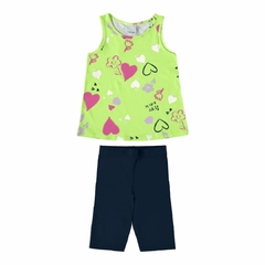 1000120122-DK90B CONJUNTO MALWEE KIDS VERDE CLARO GRAFITE