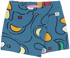 10113342-00001 SHORT SAIA LILICA RIPILICA ESTAMPADO AZUL