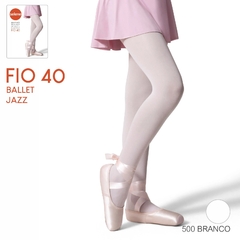 9580.002-500 MEIA CALÇA SELENE FIO 40 BALLET BRANCO