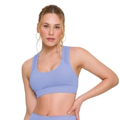 20962-145 TOP SELENE SEM COSTURA AZUL LAVANDA