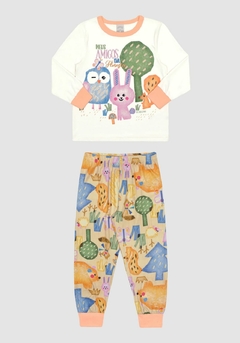 66602-Q8381S PIJAMA ALAKAZOO WOOD BEGE - comprar online