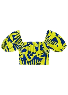 1000112383-CH67A BLUSA MALWEE ABSTRATO AMARELO