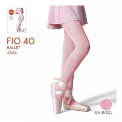 9580.002-824 MEIA CALÇA SELENE FIO 40 BALLET ROSA