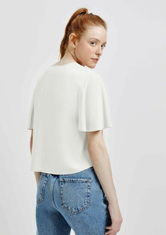 HFG0NMCEN BLUSA HERING MANGA MORCEGO OFF WHITE - comprar online