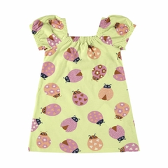 1000118795-DI11A VESTIDO MALWEE KIDS AMARELO