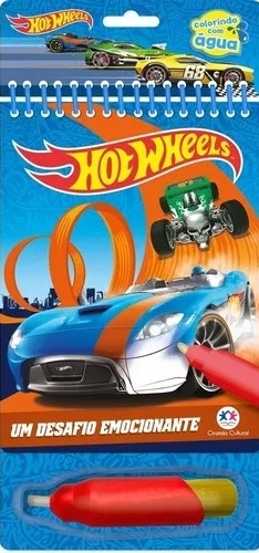 9788538077770 LIVRO COLORINDO COM AGUA HOT WHEELS