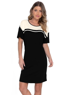 616649-7539 VESTIDO ROVITEX PRETO