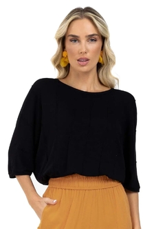 E14770-7539 BLUSA ENDLESS PRETO