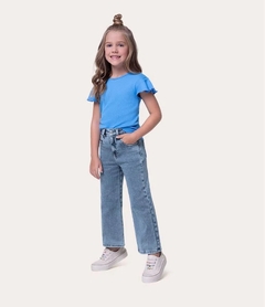 1000109092-AN68A CALCA MALWEE KIDS WIDE LEG JEANS AZUL CLARO