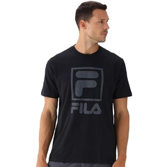 1163866 CAMISETA FILA MASC FILA STACK NEW PRETO