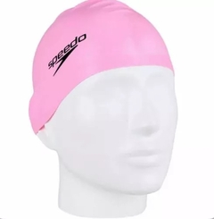 C18009-3 TOUCA SPEEDO DE NATAÇÃO HIDROGINASTICA DE SILICONE ROSA