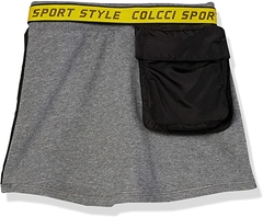 006.53.00380-VC408 SHORT SAIA COLCCI FUN CINZA/PRETO