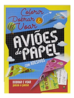 9788533100534 COLORIR E DOBRAR AVIÕES DE PAPEL