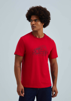 4F8713WEN CAMISETA HERING ESTAMPADA VERMELHO