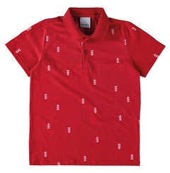 1000089360-DD67C CAMISA POLO MALWEE KIDS VERMELHO