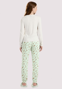 66605-Q7871R PIJAMA LUNENDER HITS COOKIES VERDE - comprar online