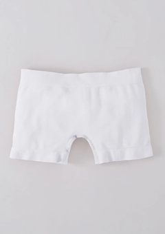 KVZL1ASN CALCINHA INFANTIL HERING KIDS BOXER SEM COSTURA - BRANCO