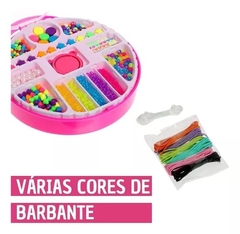 MZ0437 BRINQUEDO CONJUNTO BIJUTERIA DE PLASTICO C/ ACESSORIOS