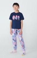 56E41CEN PIJAMA HERIING KIDS ESTAMPADO AZUL MARINHO - comprar online