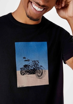 4F8710PEN CAMISETA HERING ESTAMPADA PRETO - comprar online