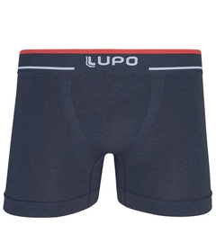 17800-001-9760 CUECA LUPO BOXER PRETO MESCLA