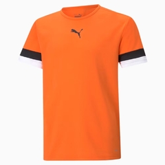 704938-08 CAMISETA PUMA TEAMRISE FOOTBALL JUVENIL LARANJA