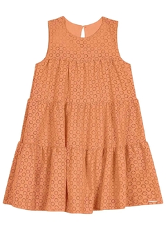 1000107756-00438 VESTIDO CARINHOSO LARANJA - comprar online