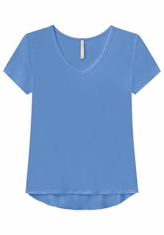 00237-017429 BLUSA LUNENDER EM VISCOSE AZUL