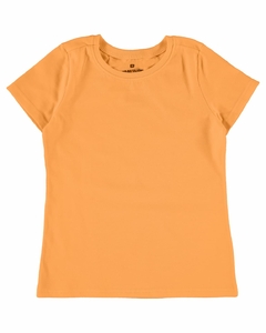 1000086761-00399 BLUSA MALWEE KIDS DECOTE REDONDO LARANJA