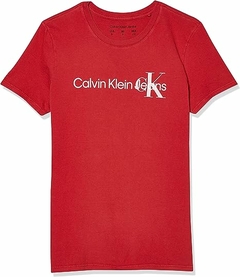 CKJF108C-0124 CAMISETA CALVIN KLEIN VERMELHO