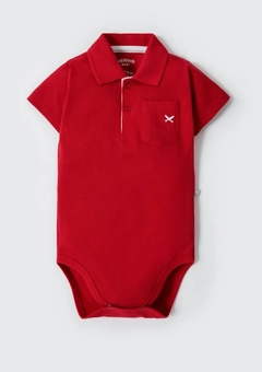 58K2RVTEN BODY HERING KIDS POLO VERMELHO